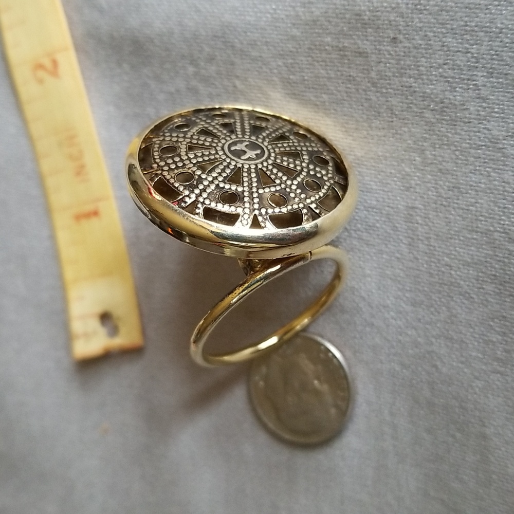 Open FILIGREE Scarf clip - Picture 4 of 4